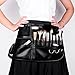 Produktbild attachmenttou Neue leere Make-up Pinsel Hüfttasche Pro Soft Super-Ledergürtel Gürteltasche Schwarz