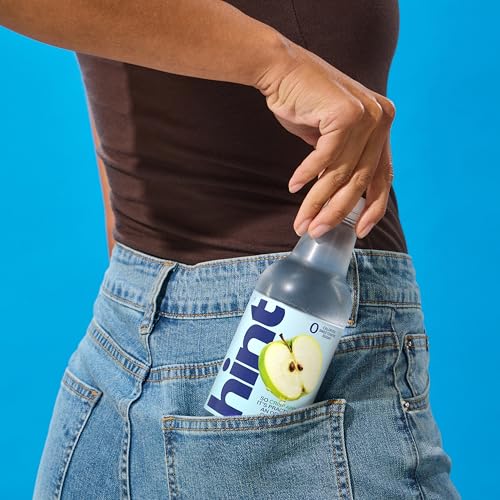 Image of Hint Fruit-Infused Bottled Water, Crisp Apple - Sugar Free Flavored Water with Zero Calories, Naturally Flavored, and No Artificial Sweeteners - 16 Fl Oz (Pack of 12)