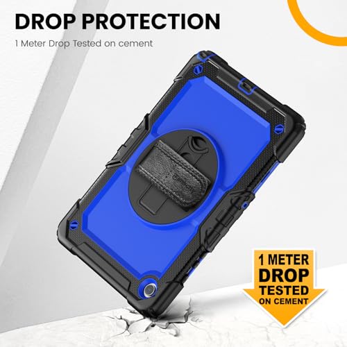 Funda Samsung Tab A9 Plus de 11" Timecity con soporte giratorio 360° y correa 3