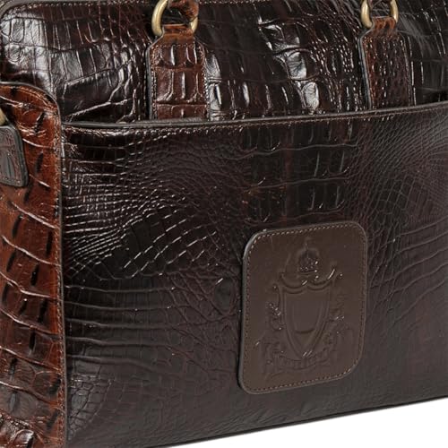 Image of Hidesign CARNEGIE 01 Genuine Leather Men's Laptop Bag