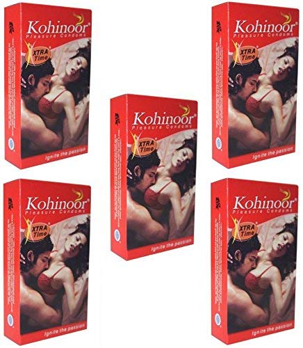 arman international A B Fashion Kohinoor Condoms For Emn - Xtra 10S (Pack Of 5)