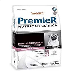 PremieR Pet Nutrição Clínica Ração Seca Hipoalergênica para Cães Porte Pequeno Sabor Cordeiro 10,1kg