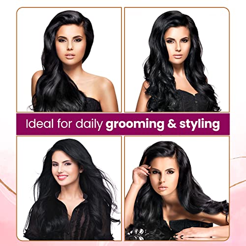 AGARO Hand Made Comb, All Fine Tooth Dressing Comb, Smooth Rounded Teeth, Hair Styling, Grooming, Hair Brushing, Hair Dressing, Cellulose Acetate... - Image 5