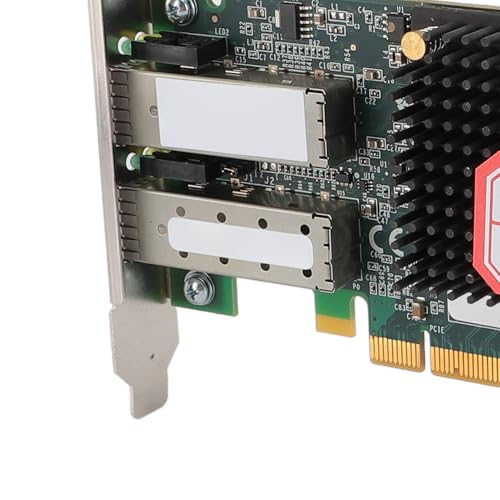Adaptador de Red PCIe 10GbE con puerto SFP para PC, interface PCIE X8 miniatura 7