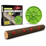 THE MINGO Marker Firewood Marking Wheel -Chainsaw Firewood Measuring Tool Marking - Measuring Marker - Mingo Marker Firewood Cutting Tools - Firewood Logging Tools (14