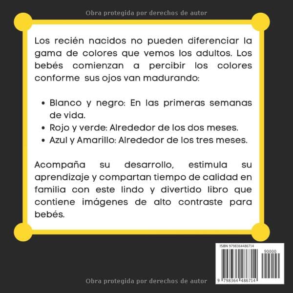 Miniatura 2 de Mi Primer Libro De Animales Libros En Español Para Bebés. Imágenes De Alto Contraste Para Recién Nacidos (Spanish Edition)