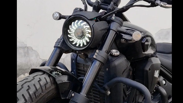 Amazon.com: PKEDUO 5.75 Demon Eye White/Amber DRL Motorcycle