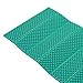 tomvorks Egg Crate Foam Sleeping Pad Thickened Foldable Sleep Mat for Outdoor Camping 186x57CM (Dark Green)