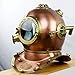 Scuba Diving Nautical Helmet | Maritime Ship's Decorative Helmet | Nagina International (12 Inches, Retro Cop)