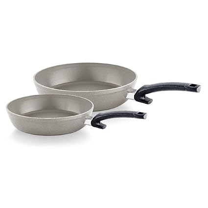 Fissler Ceratal Comfort Ceramic Frying Pan, 2 Piece Set