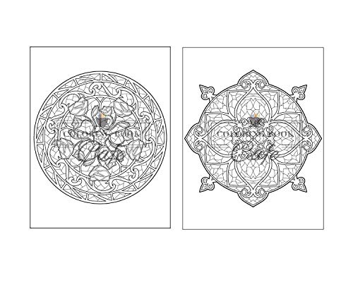 125 Mandalas: An Adult Coloring Book Featuring 125 of the World's Most Beautiful Mandalas for Stress Relief and Relaxation - Image 55