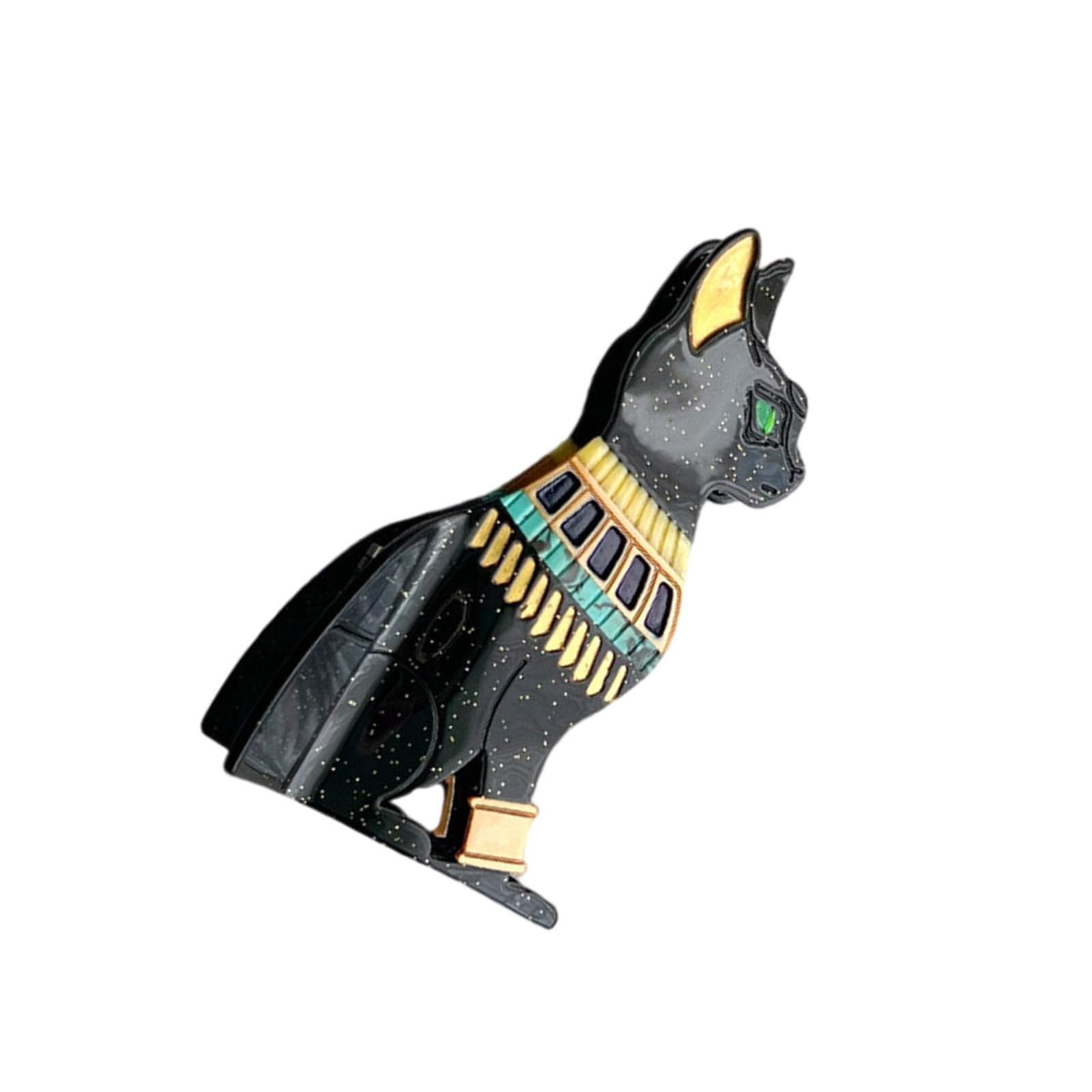 Acetate Egyptian Cats Hair Claw Clip Sweet Cats Jaw Clip Casual Wear Headpiece Elegant Hair Styling Tool For Fashion Women