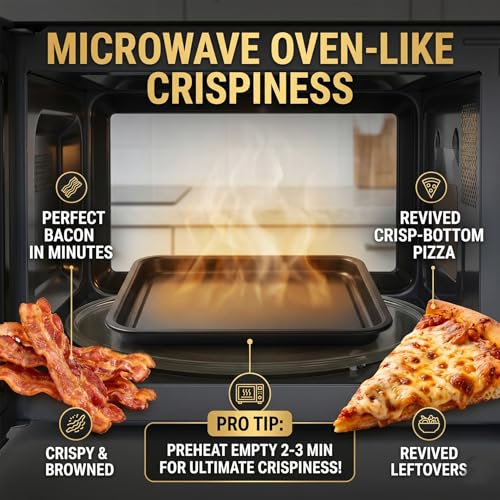 MACONEE XL Microwave Grill Tray