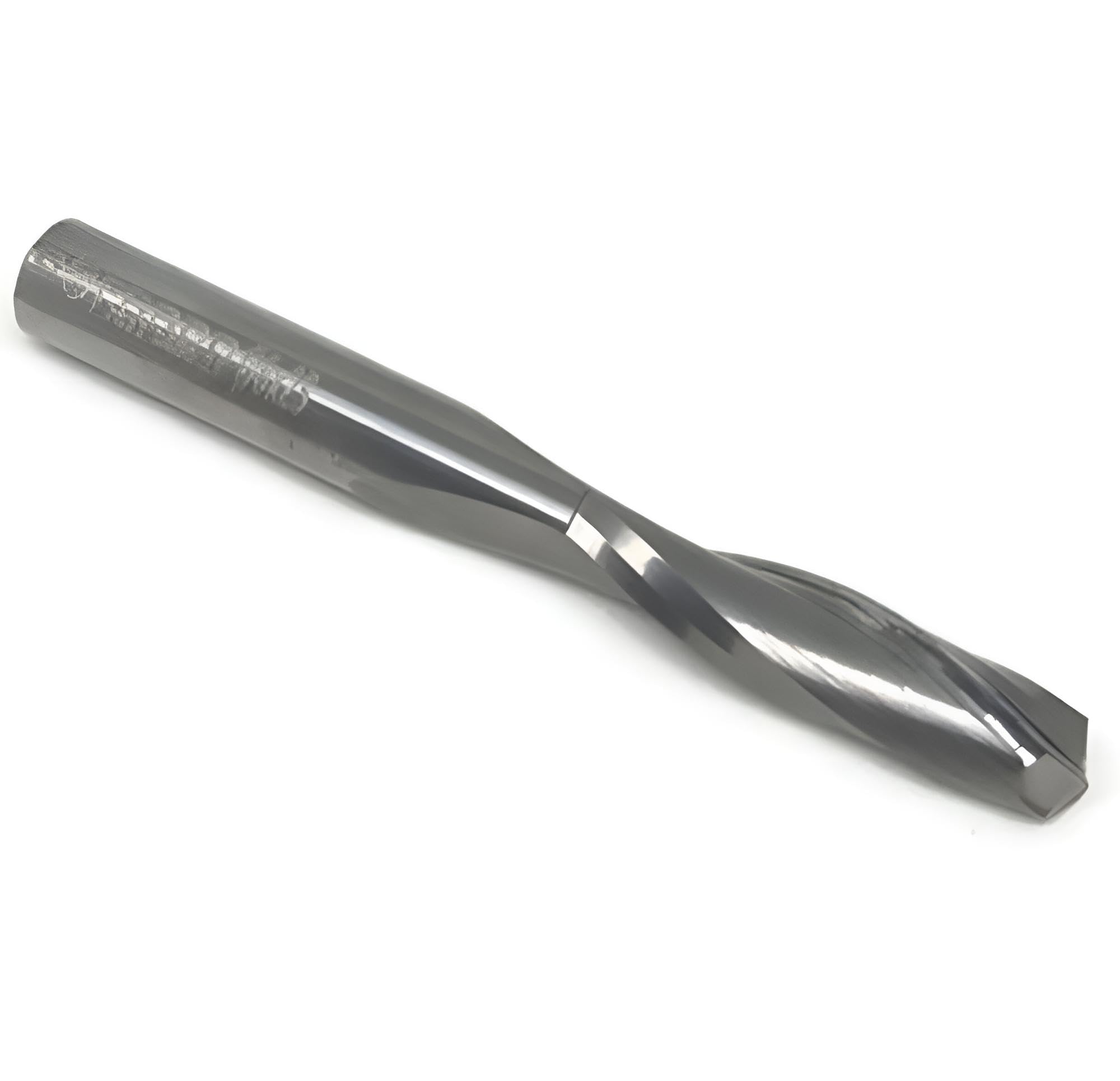 VHM Fresa de ranurado en espiral, fresadora CNC para madera, MDF Z = 2 fresas de extremo con ranura pulida (12,0 x 35 x 82 – d2 = 12 mm)