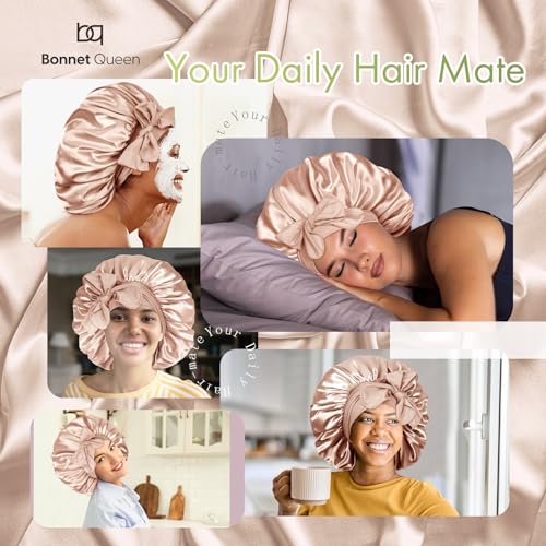 Image of BONNET QUEEN Hat, Large, Champagne