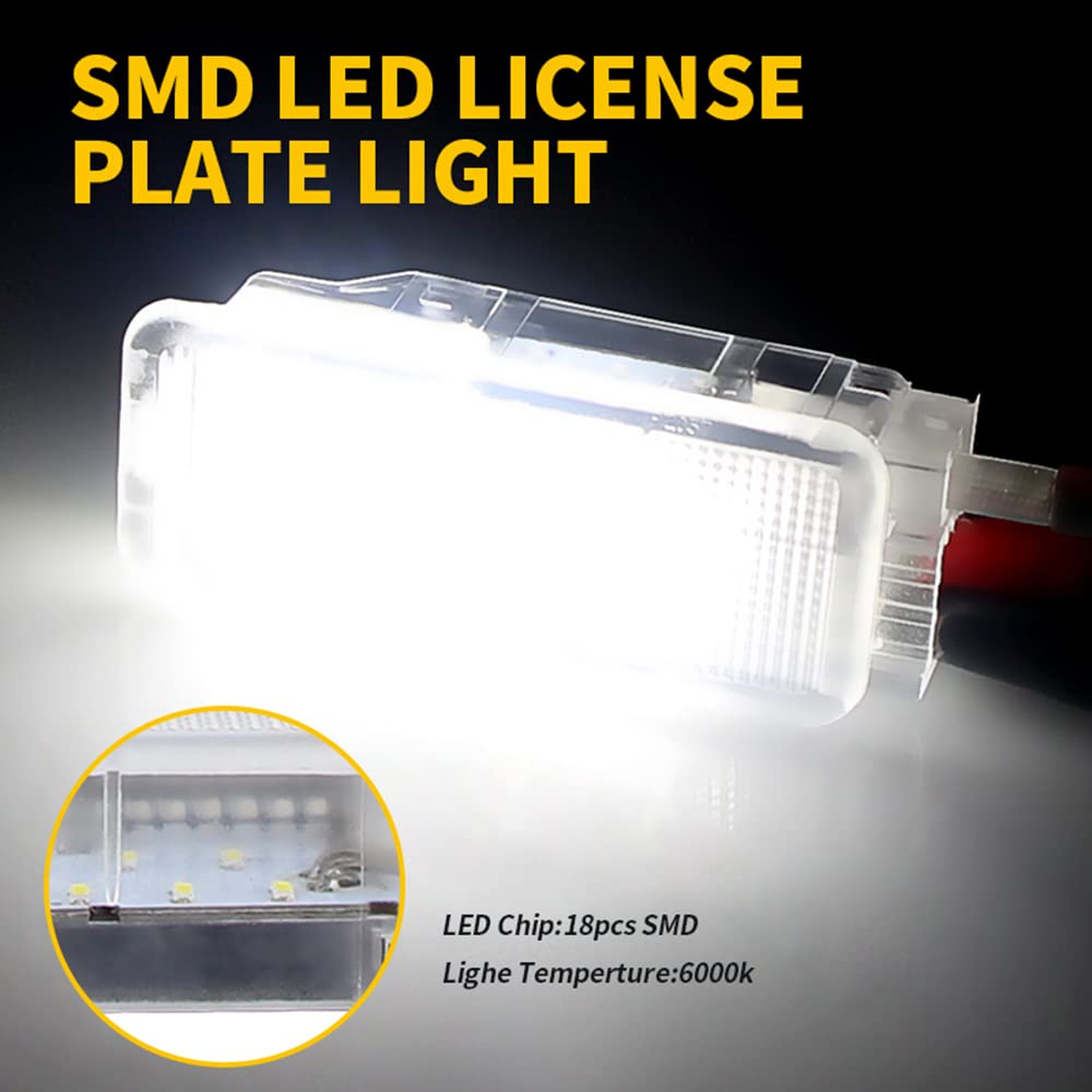 Lámpara De Luz De La Guantera LED Blanca De 2 Piezas De 2 Piezas para Peugeot 1007 206 307 308 para Citroen C2 C3 C4 C5 C6 C8 Xsara Picasso