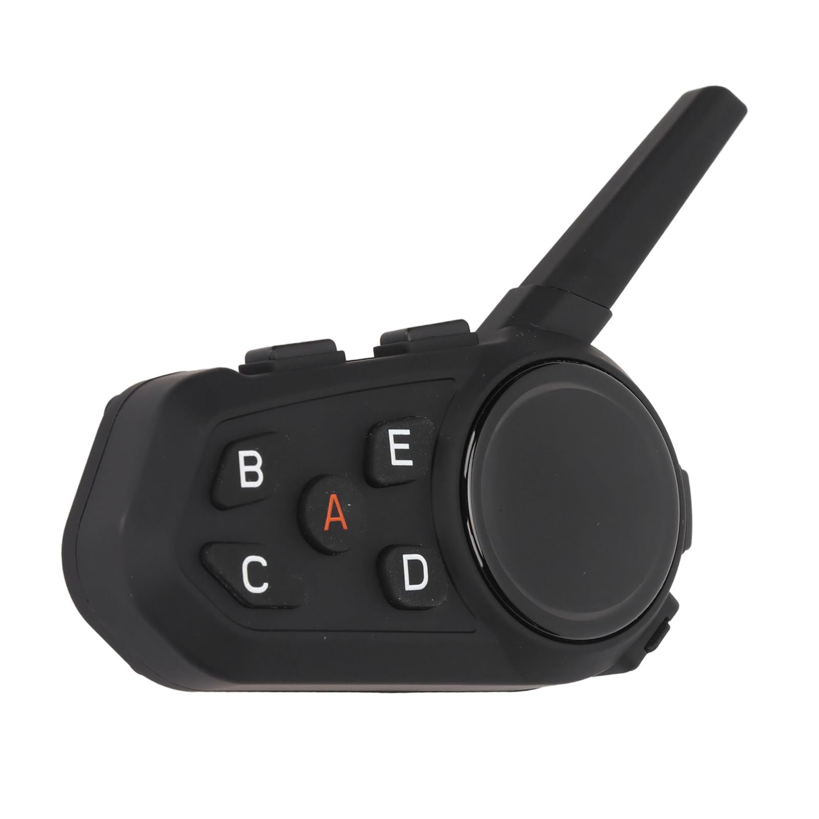 Oreillette BT pour Moto, Appareil de Communication étanche à 2 Voies, pour Conduite Longue Distance, Portée de 1200m, Matériau ABS