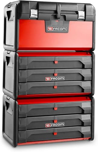 FACOM BT.200 Boîte à Outils bi-matière, Multicolore, 25 L - 10