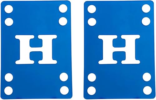 Miniatura 8 de H Block Juego de 2 elevadores de goma para monopatín, 0.118in, 0.236in, ángulo