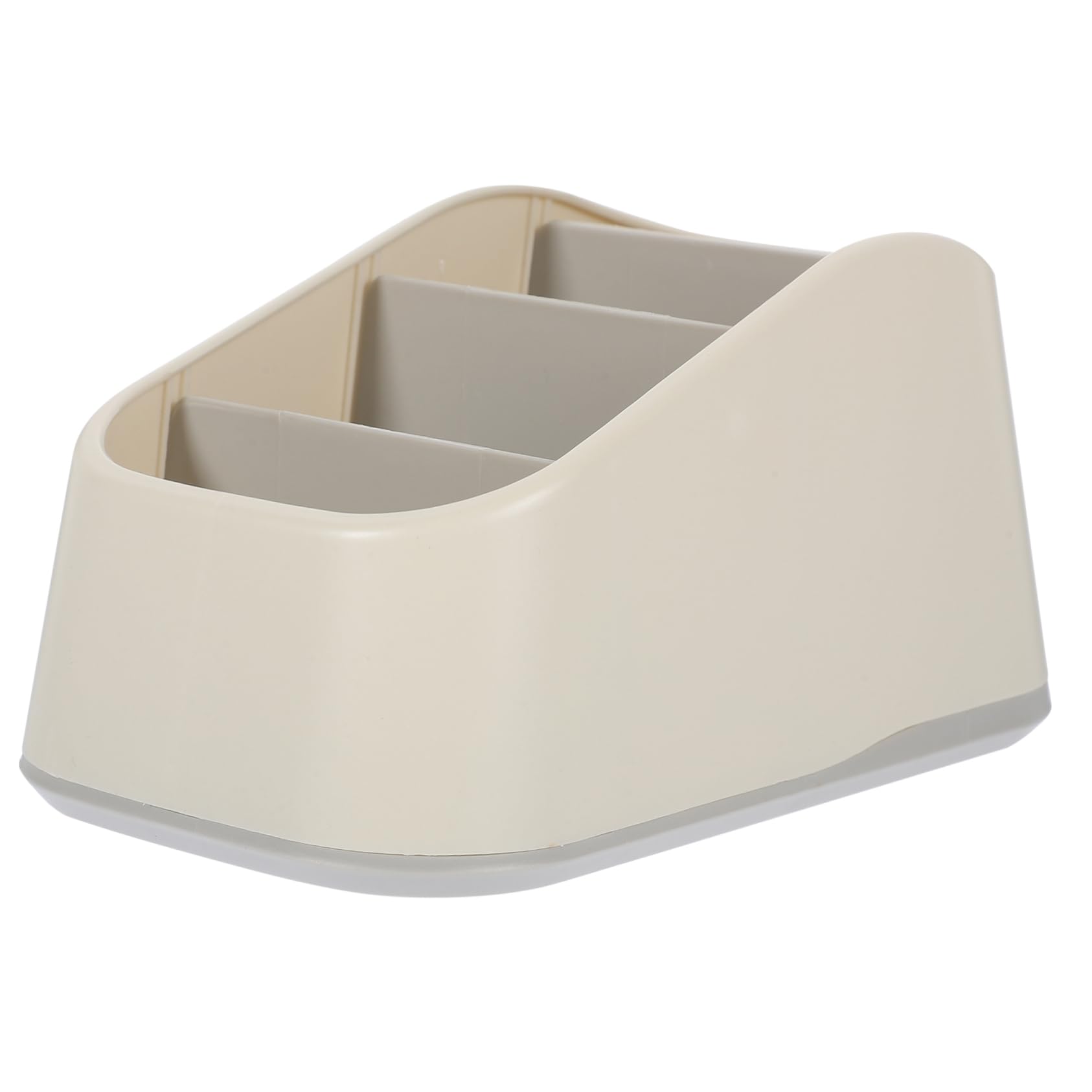 SHINEOFI 4pezzi Scatola Di Stoccaggio Per Telecomandi e Oggetti Misti Portatelecomando Elegante Con Design Multi-griglia Per Scrivania e Casa Facile Accesso Ai Tuoi Accessori e Utensili
