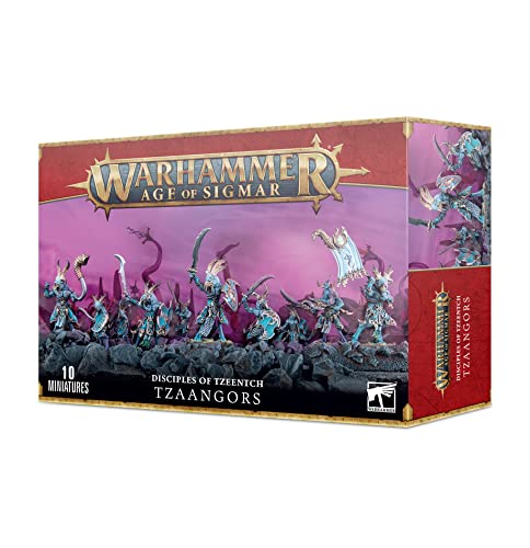Miniaturas Warhammer Tzeentch Arcanites Tzaangors figuras caos coleccionables
