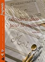 Broderie déco pour la maison 2350321436 Book Cover