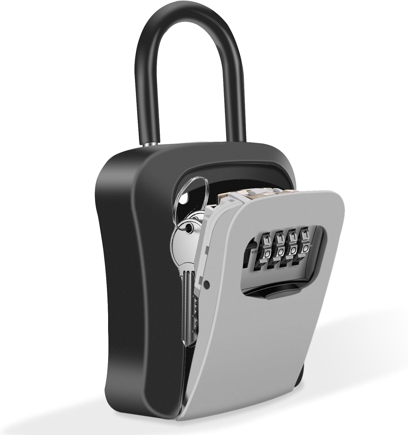 Amazon.co.jp: Tawatinat キーボックス ダイヤル式 4桁 防犯 鍵共有非対面受け渡し 壁掛け吊り下げ対応 アルミ合金 屋外対応  民泊賃貸用 : 文房具・オフィス用品