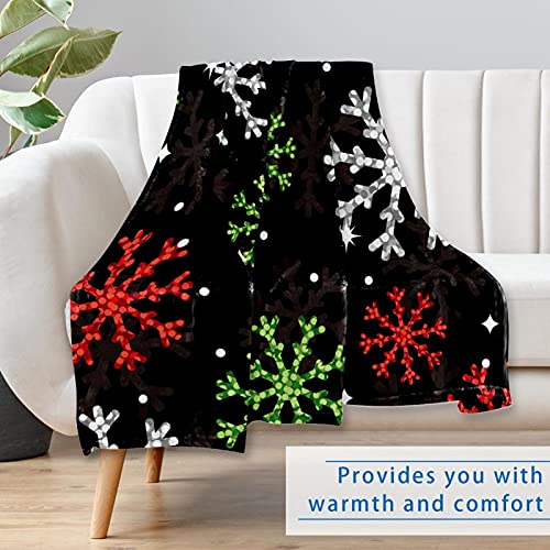 Couverture flocon de neige contre le froid sur le canapé - 7