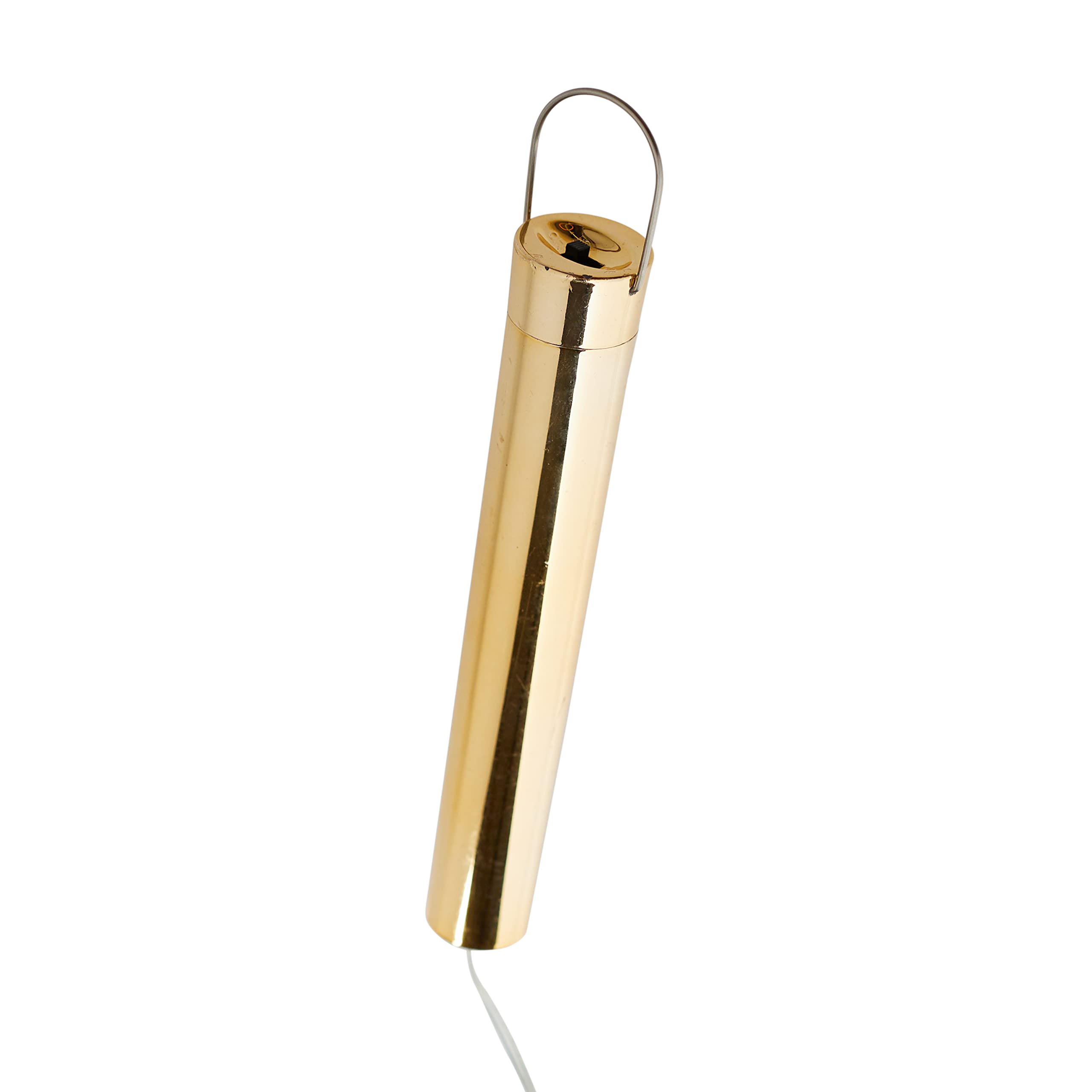 Lights4fun Alce con Sci Luinoso con 50 LED Bianco Caldo Figura