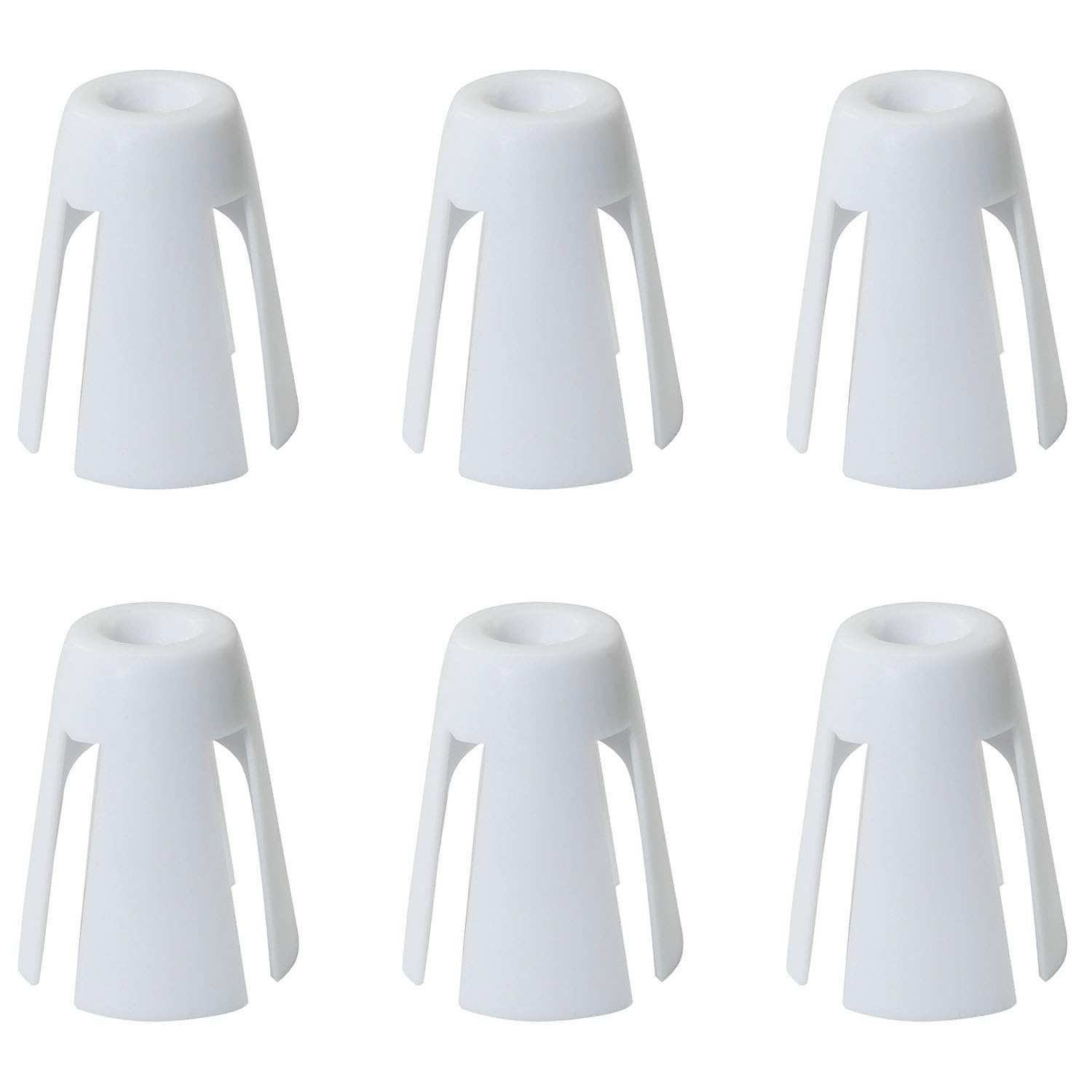 XGNG 24PCS Plastic Coil Claw Thread Spool Cone Holder Sewing Accessories for 644D 744D Overlocker Serger Sewing