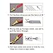 Imagen de Creador de Cinta al Bies 4 Tamaños Clips de Costura 4pcs y Punzón de Acolchado y Prensatelas para Cinta al Bies y Alfileres de Bola para Manualidades DIY Patchwork Tela Doméstica 6mm
