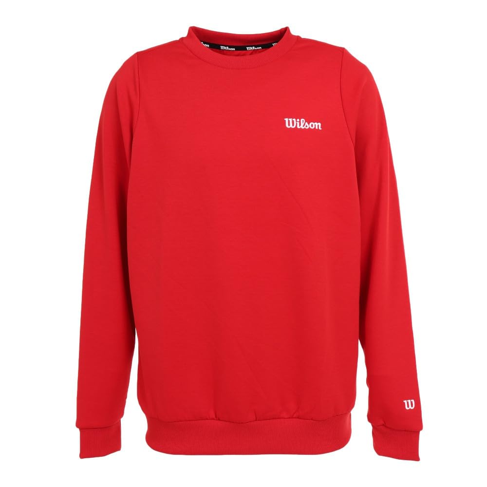 Amazon.co.jp: Wilson Tennis Wear Crew Neck Sweatshirt 442208-RD 