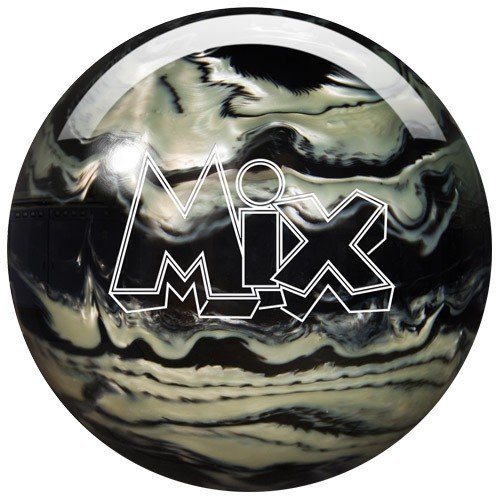 Storm Mix Urethane Bowling Ball, Black/White, 12 Lb #TOP6