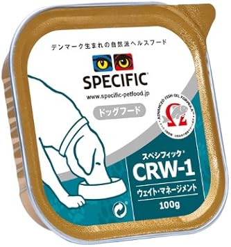 Amazon スペシフィック 犬用 ウエイト マネージメント Crw 1 100gトレイ 7 スペシフィック ウェット 通販