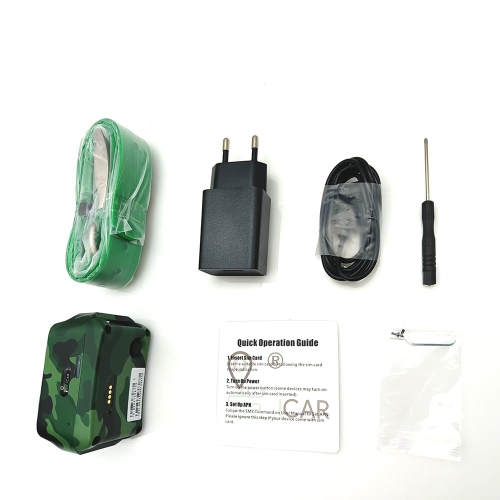 4G GPS Tracker Collier pour chien de chasse, vache, mouton, 4000 mAh, étanche IP68, avec application gratuite sans abonnement