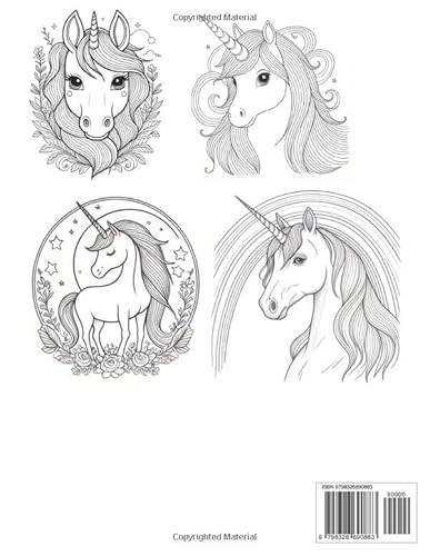 Coloring Book of Unicorns: Coloring for all ages!