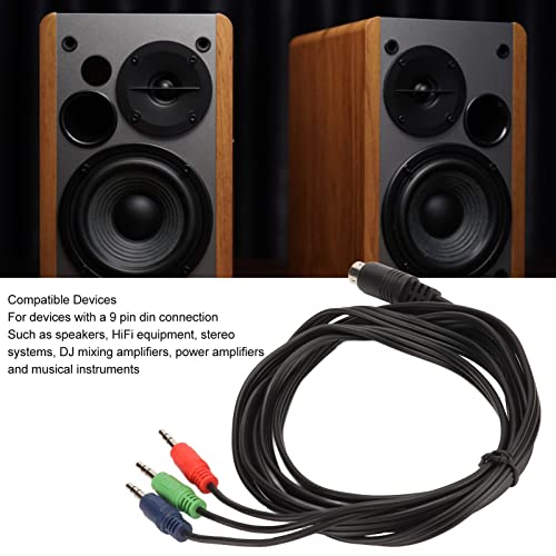 Cable Mini DIN a Jack 3.5mm 9 pines miniatura 2