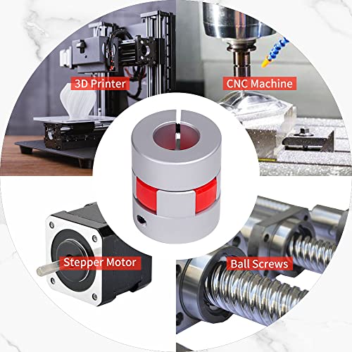 Sinoblu ML30351214 12Mm To 14Mm Aluminum Shaft Coupling, Flexible Spider Coupling D30 L35 thumb #7