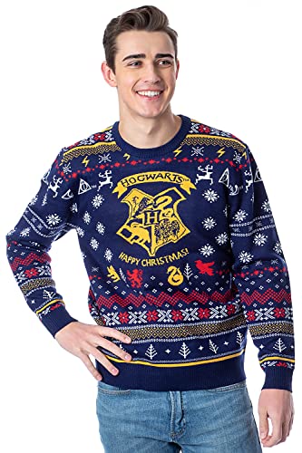 Bioworld Harry Potter Men's Hogwarts Happy...