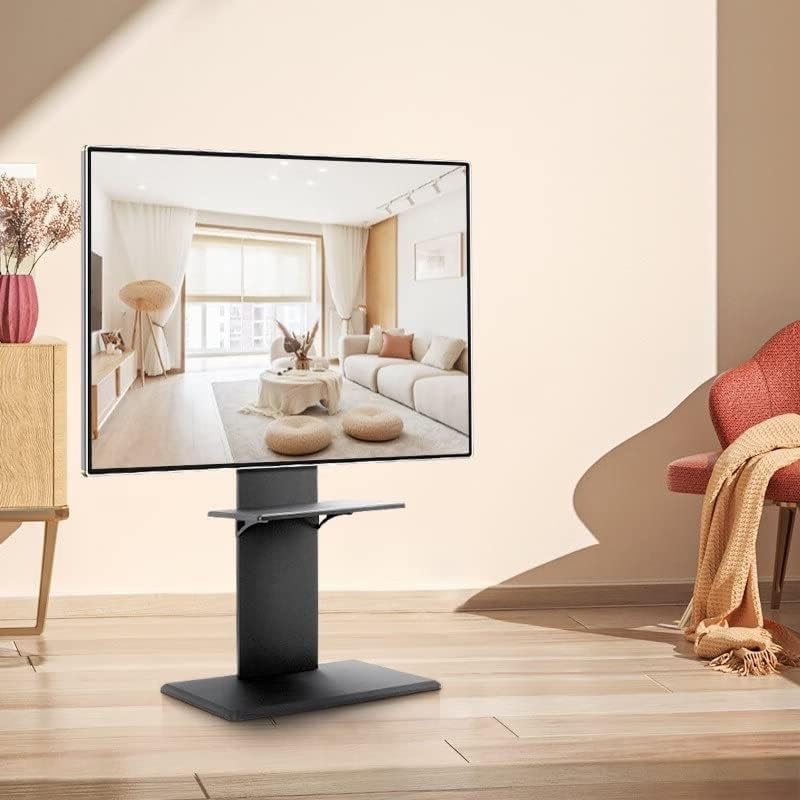 Soporte de TV portátil de pie de 32-70 Pulgadas ajustable para esquinas 4