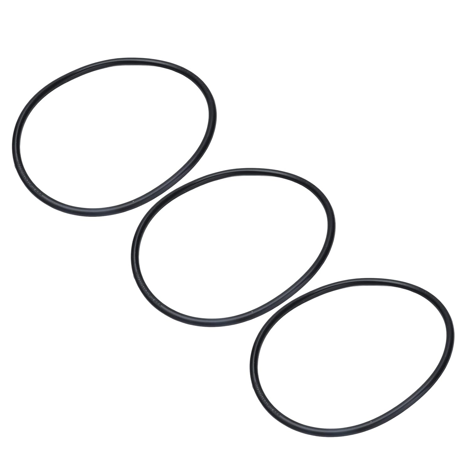 5mm Round Rubber Motor Belt Low Noise Shock Absorbing 10Pcs Transmission Belt for Machinery Equipment