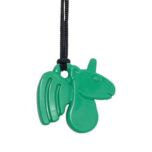 Miniatura 46 de TalkTools Sensory Chew Necklace - Teething and Biting Chewelry for Kids & Adults with ADHD, Autism - Anxiety Relief Chewing Pendant - Safe and Pink