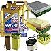 Produktbild QR-PARTS 69358766 Filter Set Inspektionspaket 10 Liter Liqui Moly Motoröl Longlife III 5W-30 MANN-FILTER Innenraumfilter Kraftstofffilter Luftfilter Ölfilter