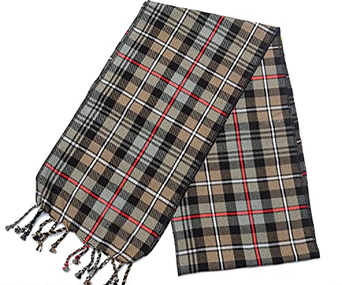 Scottish Women Tartan Sash Plaid