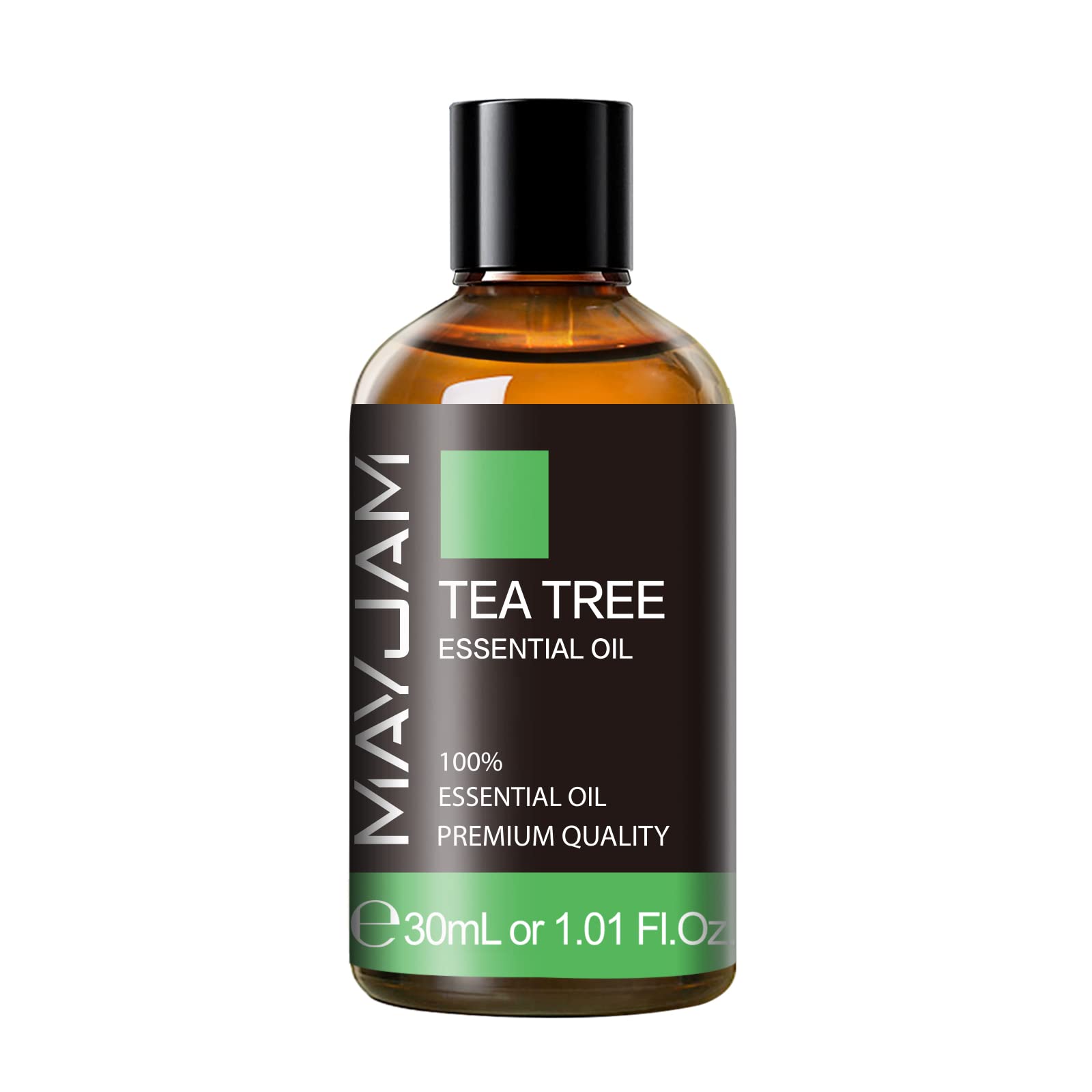Tea Tree Essential Oil, MAYJAM Pure Essential Oils for Diffusers for Home and Office, 1.01FL.OZ Tea Tree Oil for Candle Making, DIY Soap, 30ML/Bottle