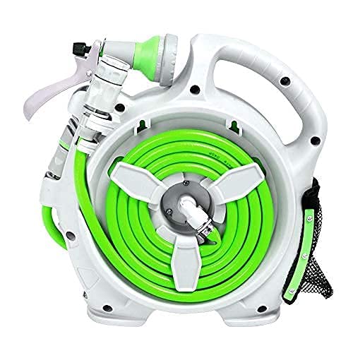 Buy ANDGOAL Rolling Hose Reel Retractable Hose Reel Portable Garden