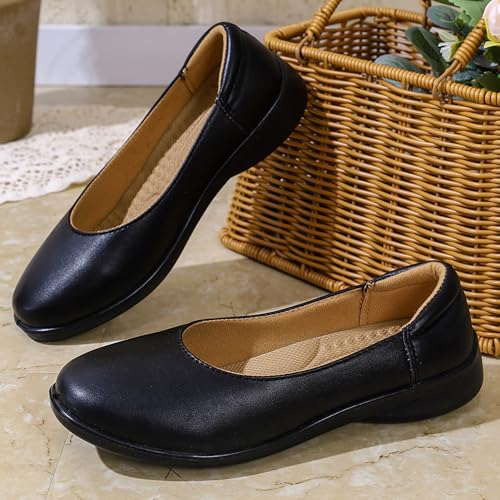 Aomigoct Flats for Women Ballets Shoes: Comfortable Dress Flats for Office Work - 2025 Ladies Dressy Wedding Shoe2