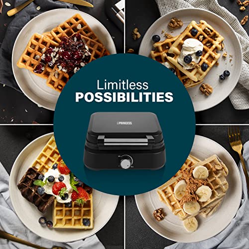 Princess 132398 Iron Deluxe Gaufrier 1.5 kWatt - vue 5