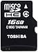 Produktbild Toshiba HIGH SPEED M102 Micro SDHC 16GB Klasse 4 Speicherkarte (bis zu 4MB/s lesen)