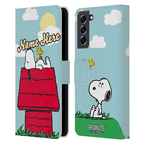 Coque rabat Peanuts Snoopy pour Samsung S21 FE 5G protégeant écran et cartes